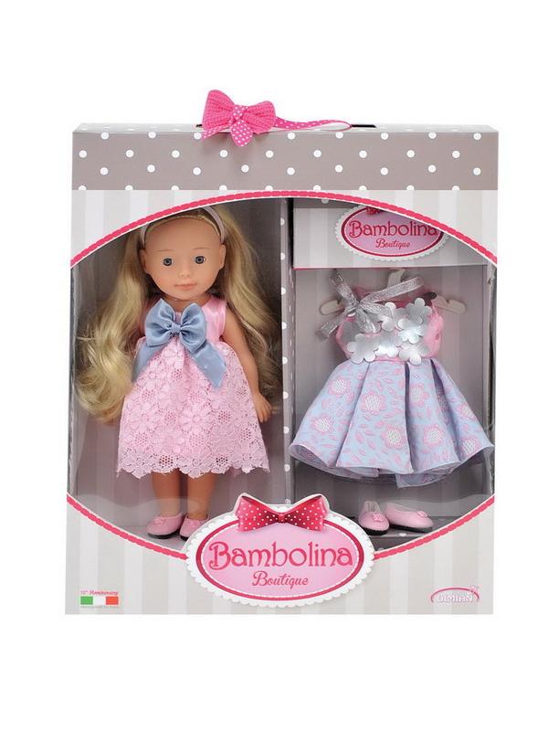 Кукла DIMIAN Bambolina Boutique Маленькая модница, 30 см