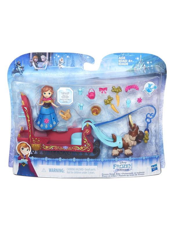 Игровой набор Hasbro Disney Princess Холодное сердце с маленькими куклами 3 вида