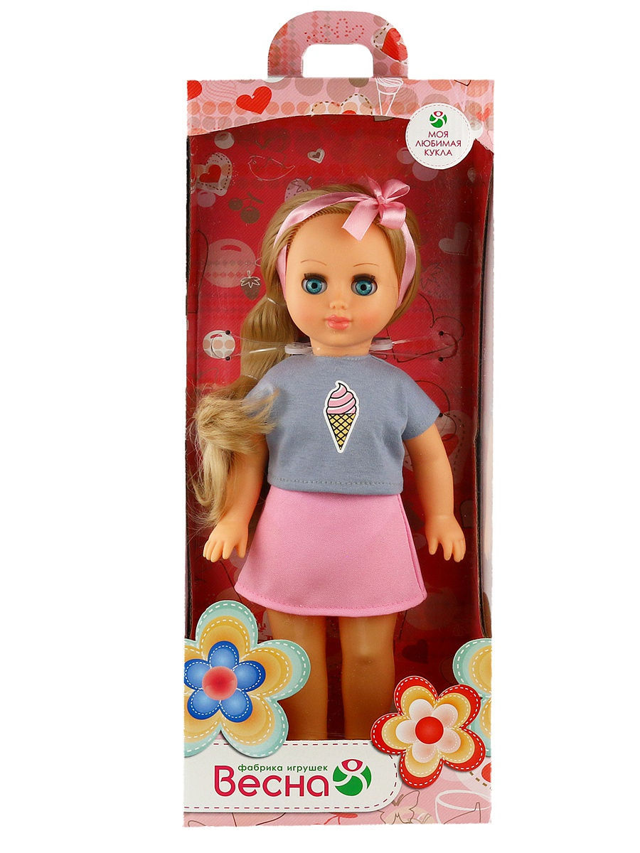 Кукла Алла кэжуал 3 пластмассовая 35см В3694 / Весна