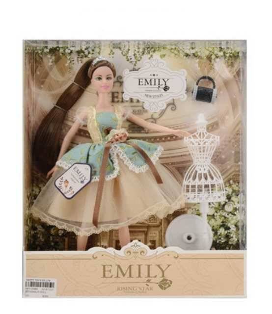 Кукла Emily с аксессуарами, высота 30 см QJ078C / ABtoys