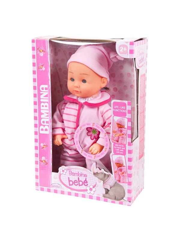 Кукла DIMIAN Bambina Bebe Пупс Первые шаги 33 см