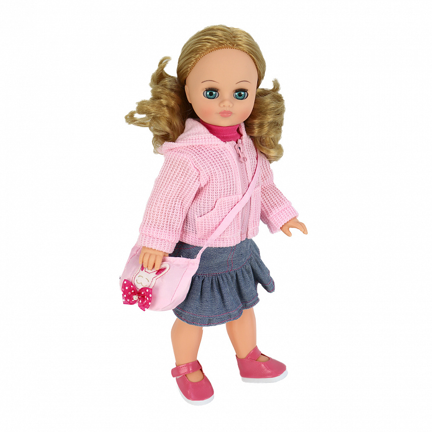 Кукла Лиза Нежный сентябрь пластмассовая 42 см В4027 / Весна