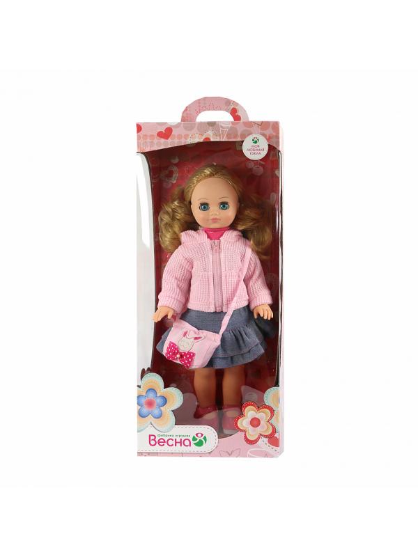 Кукла Лиза Нежный сентябрь пластмассовая 42 см В4027 / Весна