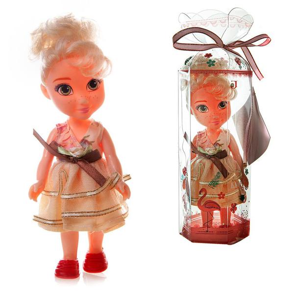 Кукла Emily мини в прозрачной коробочке блодинка, 16,5см QJ086B / ABtoys