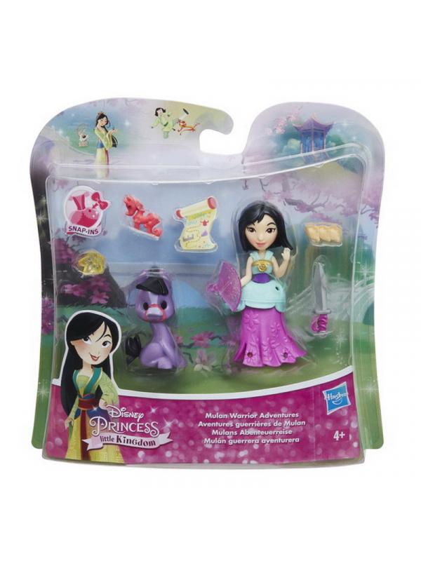 Кукла Hasbro Disney Princess маленькая с аксессуарами 2 вида (Золушка, Мулан)