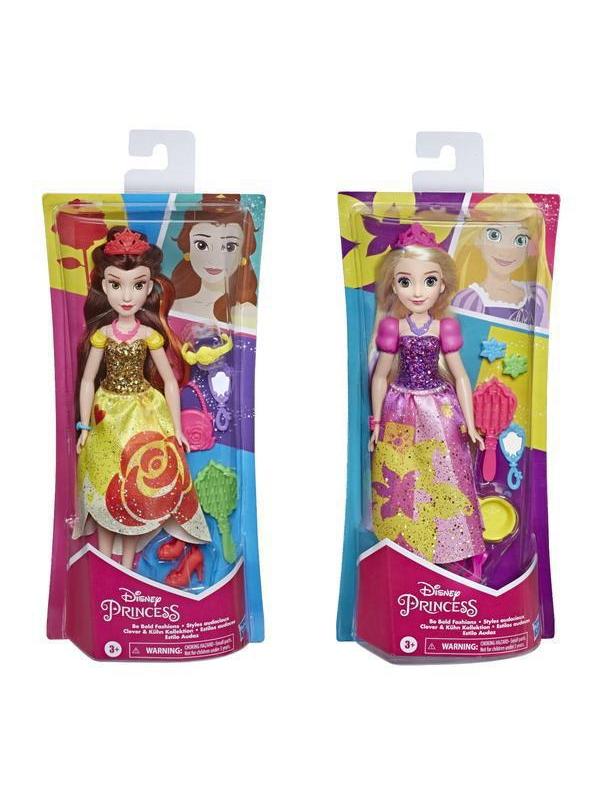 Кукла Hasbro Disney Princess с аксессуарами 2 вида Рапунцель,Белль