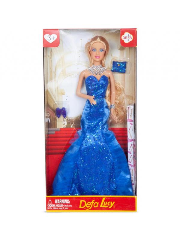 Кукла Вечернее платье 29 см, 3 вида в коллекции с аксессуарами 8270d / Defa Lucy