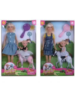 Кукла Lucy Счастливая ферма, 2 куклы в комплекте, 2 вида 8399d / DEFA