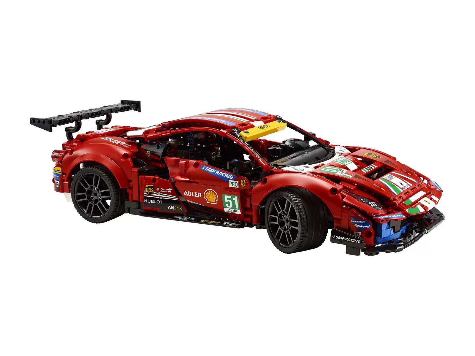 Конструктор LEGO Technic «Ferrari 488 GTE AF Corse #51» 42125 / 1677 деталей