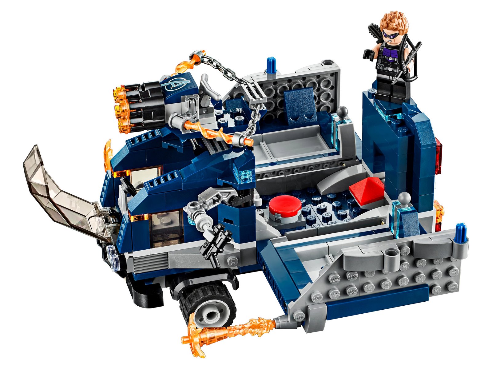 Конструктор LEGO Super Heroes «Мстители: Нападение на грузовик» 76143 / 477 деталей