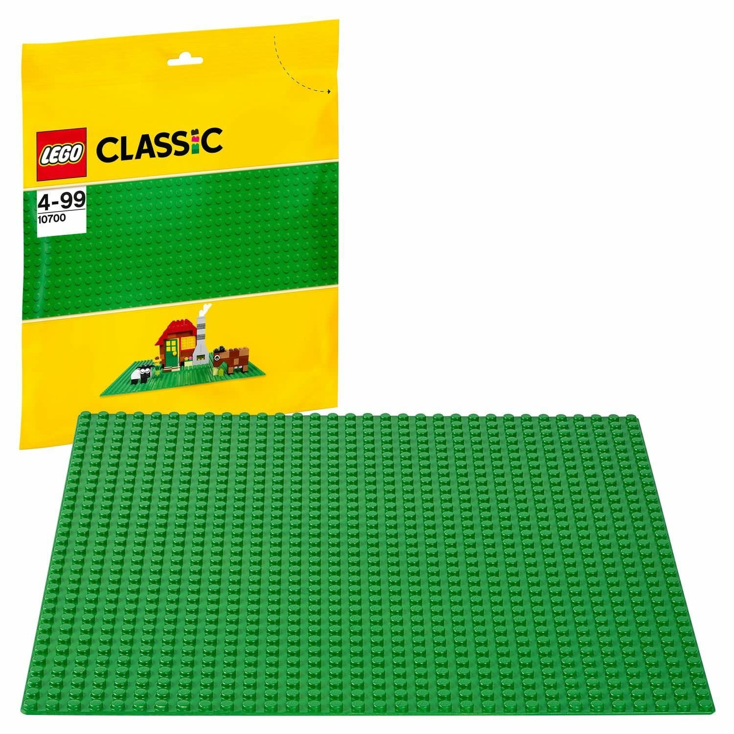 Строительная пластина LEGO Classic 10700 / Зеленая