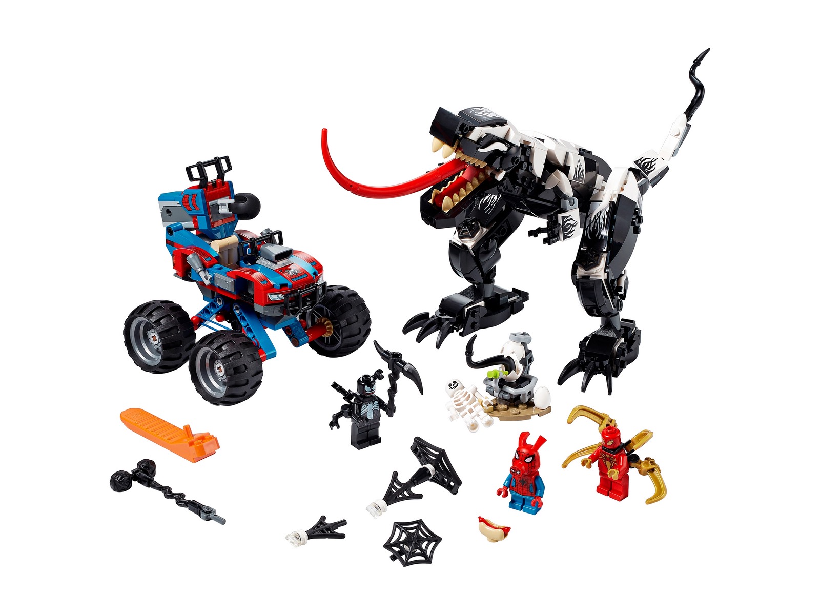 Конструктор LEGO Super Heroes «Человек-Паук: Засада на веномозавра» 76151 /  640 деталей