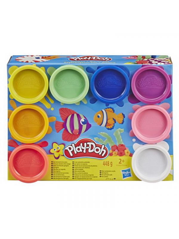 Набор для творчества Hasbro Play-Doh Пластилин для лепки 8 баночек