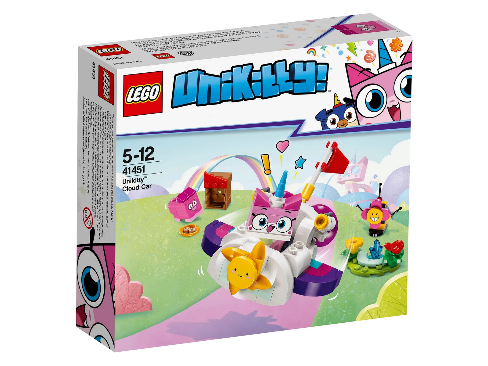 Конструктор LEGO Unikitty «Машина-облако Юникитти» 41451 / 126 деталей