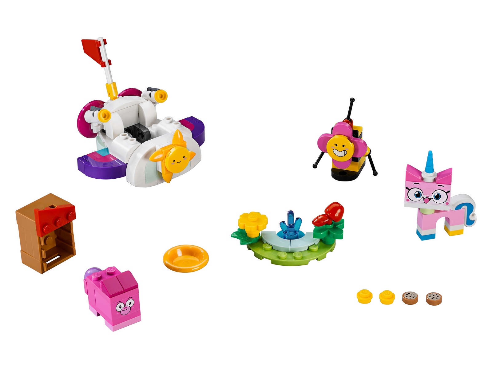 Конструктор LEGO Unikitty «Машина-облако Юникитти» 41451 / 126 деталей