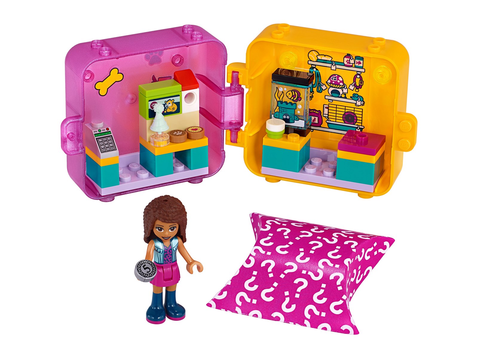 Конструктор LEGO Friends «Игровая шкатулка: Покупки Андреа» 41405 / 40 деталей