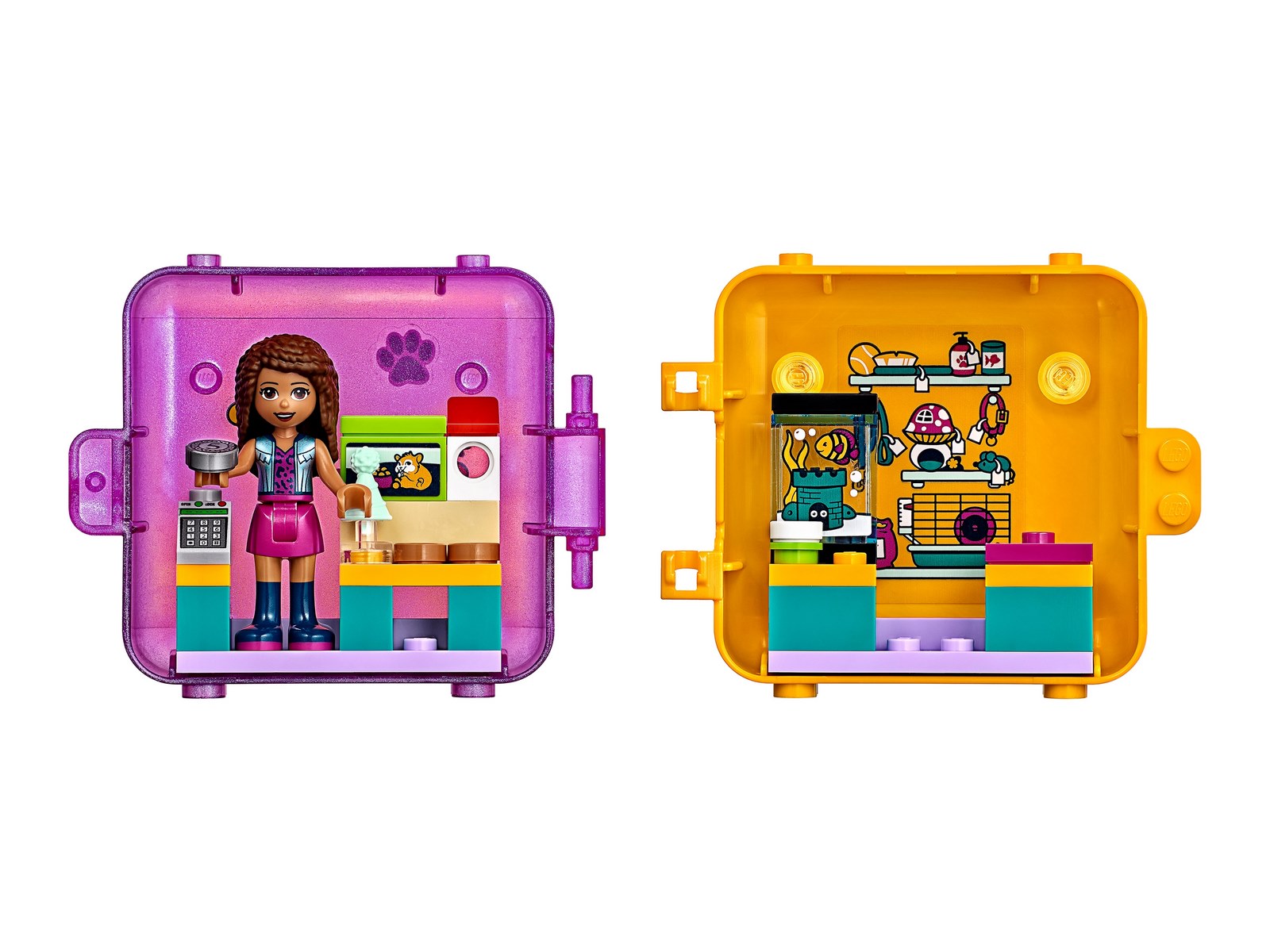 Конструктор LEGO Friends «Игровая шкатулка: Покупки Андреа» 41405 / 40 деталей