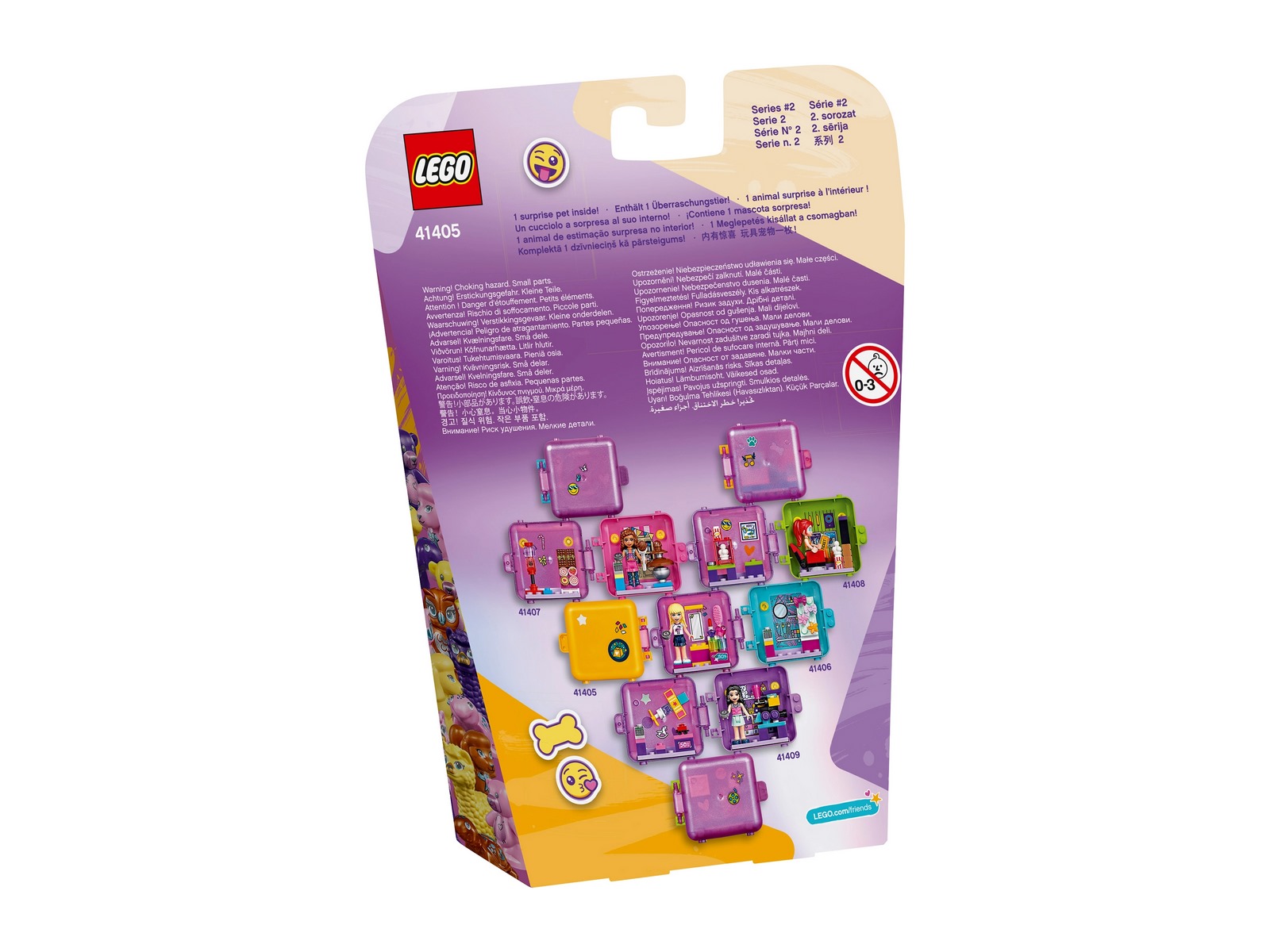 Конструктор LEGO Friends «Игровая шкатулка: Покупки Андреа» 41405 / 40 деталей