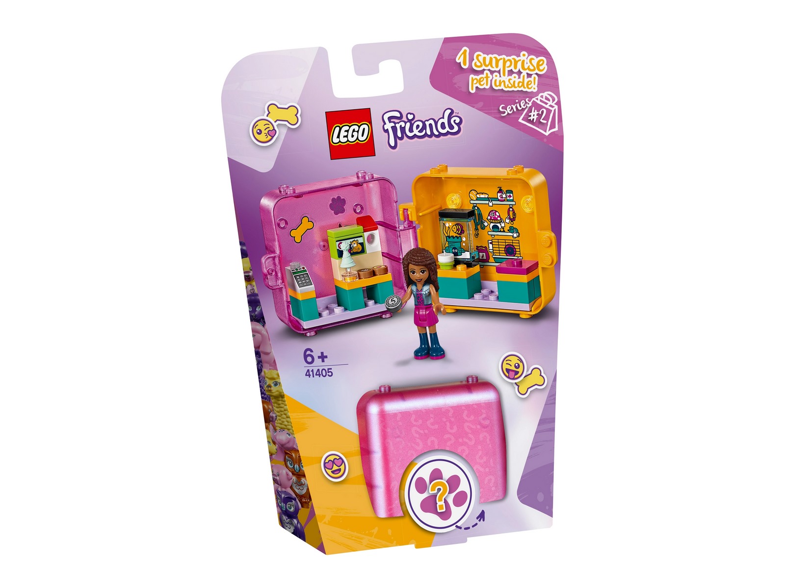 Конструктор LEGO Friends «Игровая шкатулка: Покупки Андреа» 41405 / 40 деталей