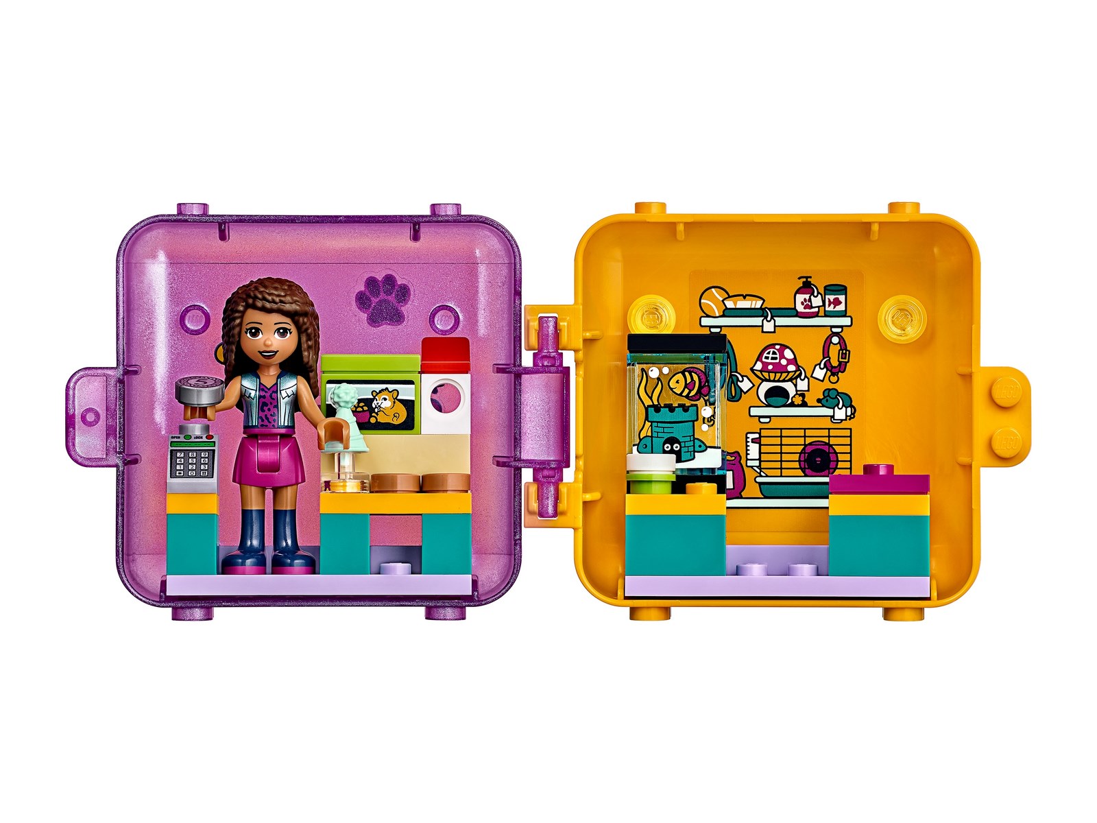 Конструктор LEGO Friends «Игровая шкатулка: Покупки Андреа» 41405 / 40 деталей