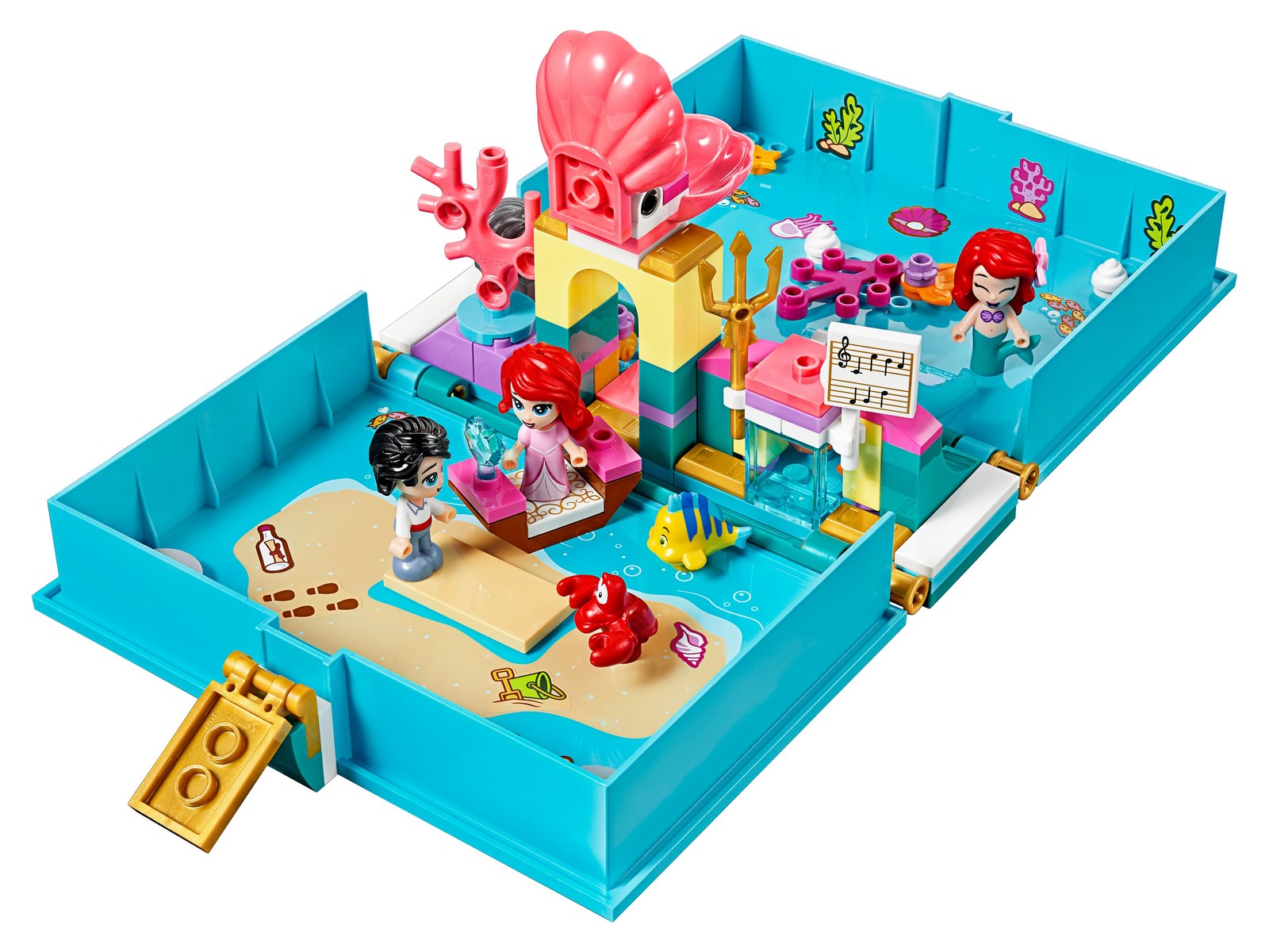 Конструктор LEGO Disney Princess «Книга сказочных приключений Ариэль» 43176 / 105 деталей