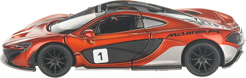 Машинка металлическая Kinsmart 1:36 «McLaren P1 Exclusive Edition» KT5393DF инерционная / Микс