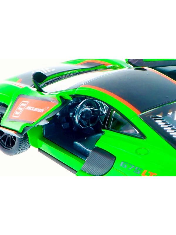 Машинка металлическая Kinsmart 1:36 «McLaren 675LT Exclusive Edition» KT5392DF инерционная / Микс