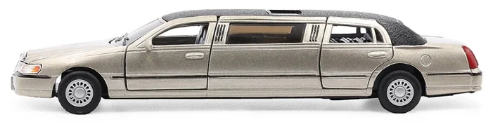Металлическая машинка Kinsmart 1:38 «1999 Lincoln Town Car Stretch Limousine» KT7001DH / Микс