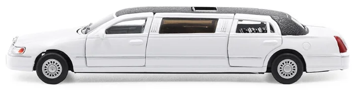 Металлическая машинка Kinsmart 1:38 «1999 Lincoln Town Car Stretch Limousine» KT7001DH / Микс