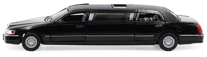 Металлическая машинка Kinsmart 1:38 «1999 Lincoln Town Car Stretch Limousine» KT7001DH / Микс