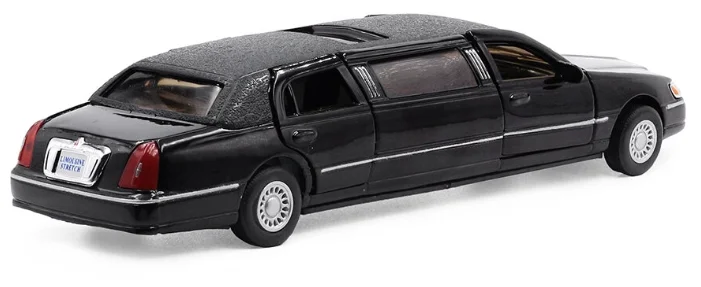 Металлическая машинка Kinsmart 1:38 «1999 Lincoln Town Car Stretch Limousine» KT7001DH / Микс