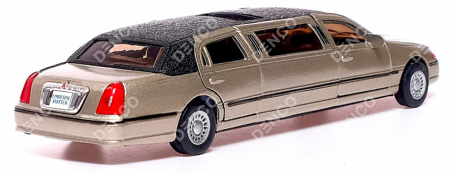 Металлическая машинка Kinsmart 1:38 «1999 Lincoln Town Car Stretch