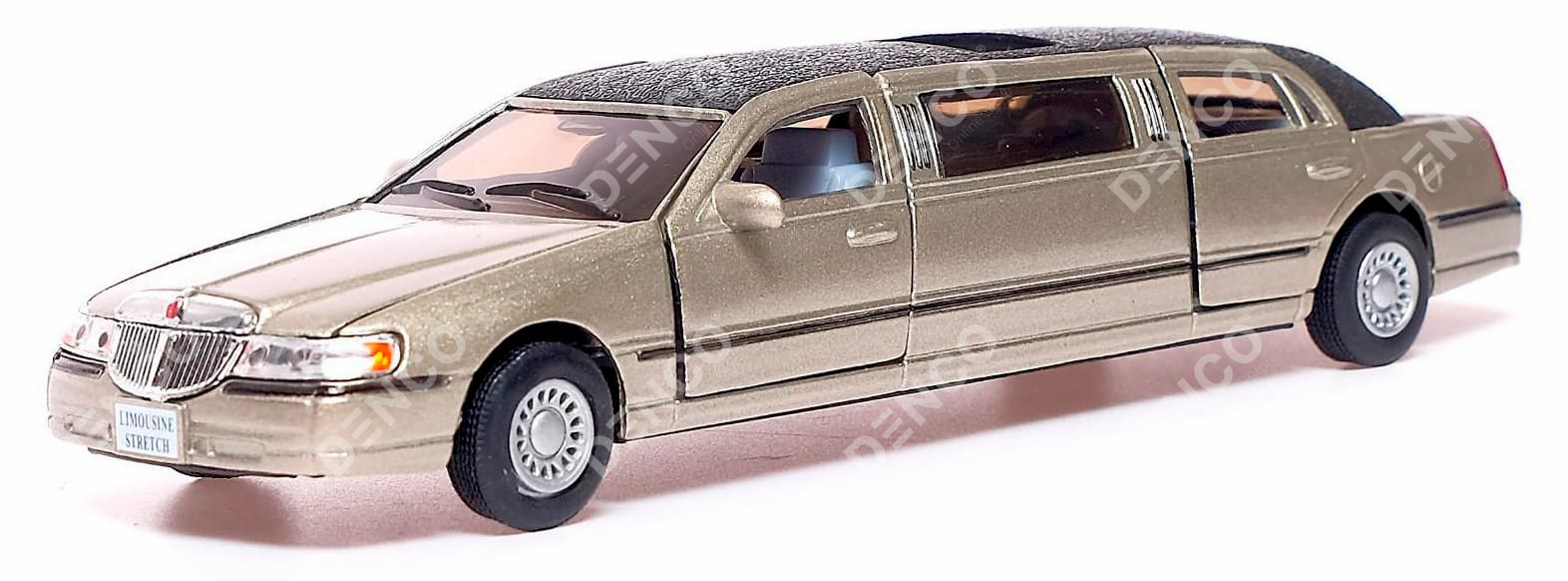 Металлическая машинка Kinsmart 1:38 «1999 Lincoln Town Car Stretch