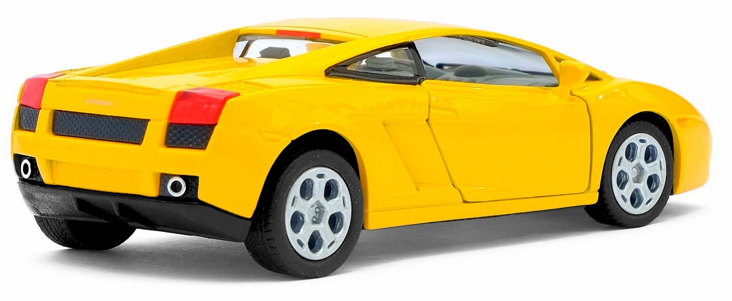 Металлическая машинка Kinsmart 1:32 «Lamborghini Gallardo» KT5098D, инерционная / Микс