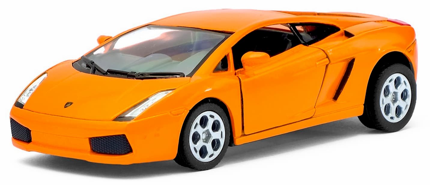 Металлическая машинка Kinsmart 1:32 «Lamborghini Gallardo» KT5098D, инерционная / Микс