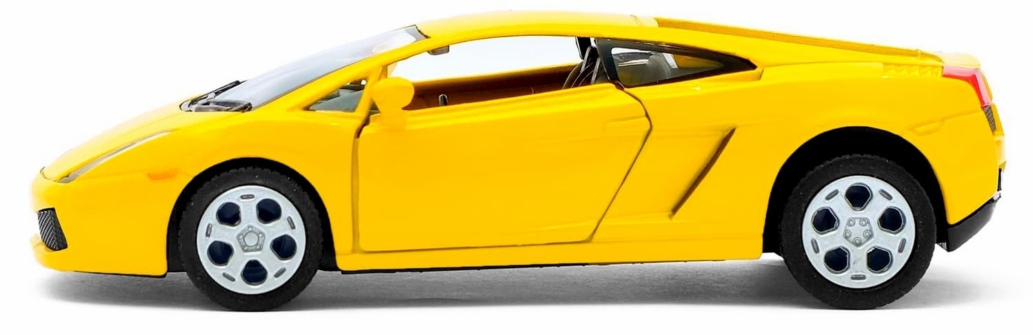 Металлическая машинка Kinsmart 1:32 «Lamborghini Gallardo» KT5098D, инерционная / Микс