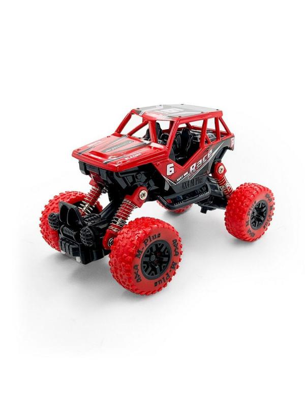 Металлическая машинка 1:32 «Багги Big Foot» 13 см. MY66-Y2202, инерционная, звук / Микс