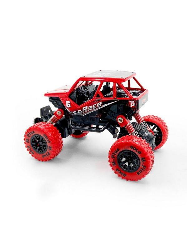 Металлическая машинка 1:32 «Багги Big Foot» 13 см. MY66-Y2202, инерционная, звук / Микс