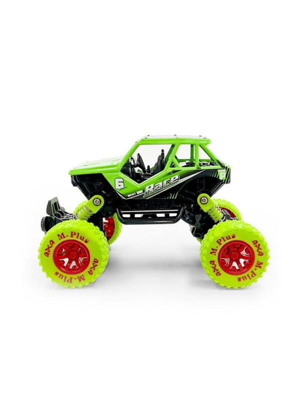 Металлическая машинка 1:32 «Багги Big Foot» 13 см. MY66-Y2202, инерционная, звук / Микс