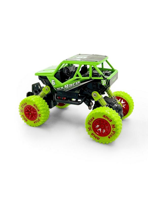 Металлическая машинка 1:32 «Багги Big Foot» 13 см. MY66-Y2202, инерционная, звук / Микс