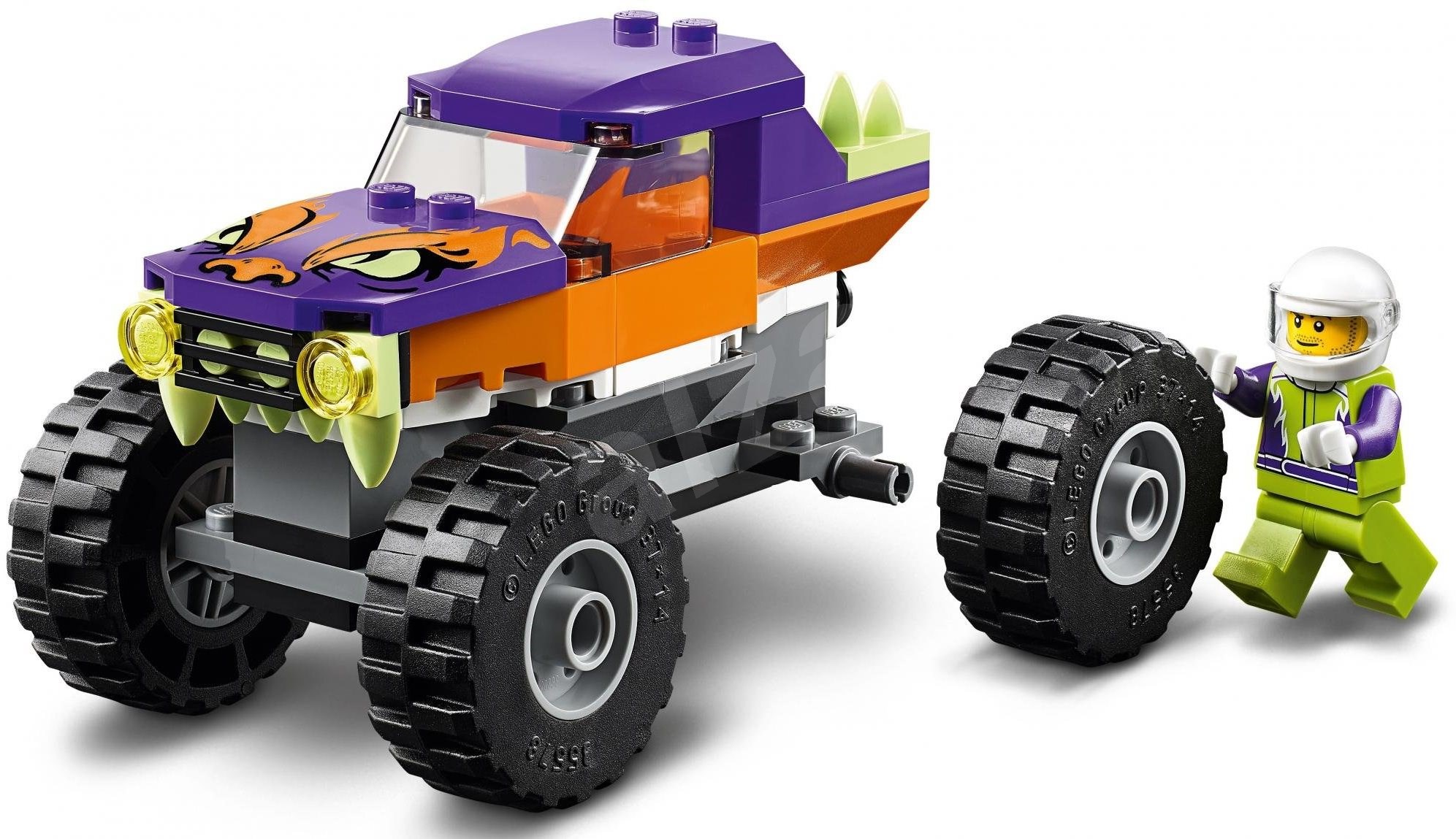 Конструктор LEGO CITY Great Vehicles «Монстр-трак» 60251 / 55 деталей