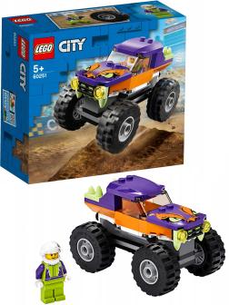 Конструктор LEGO CITY Great Vehicles «Монстр-трак» 60251 / 55 деталей