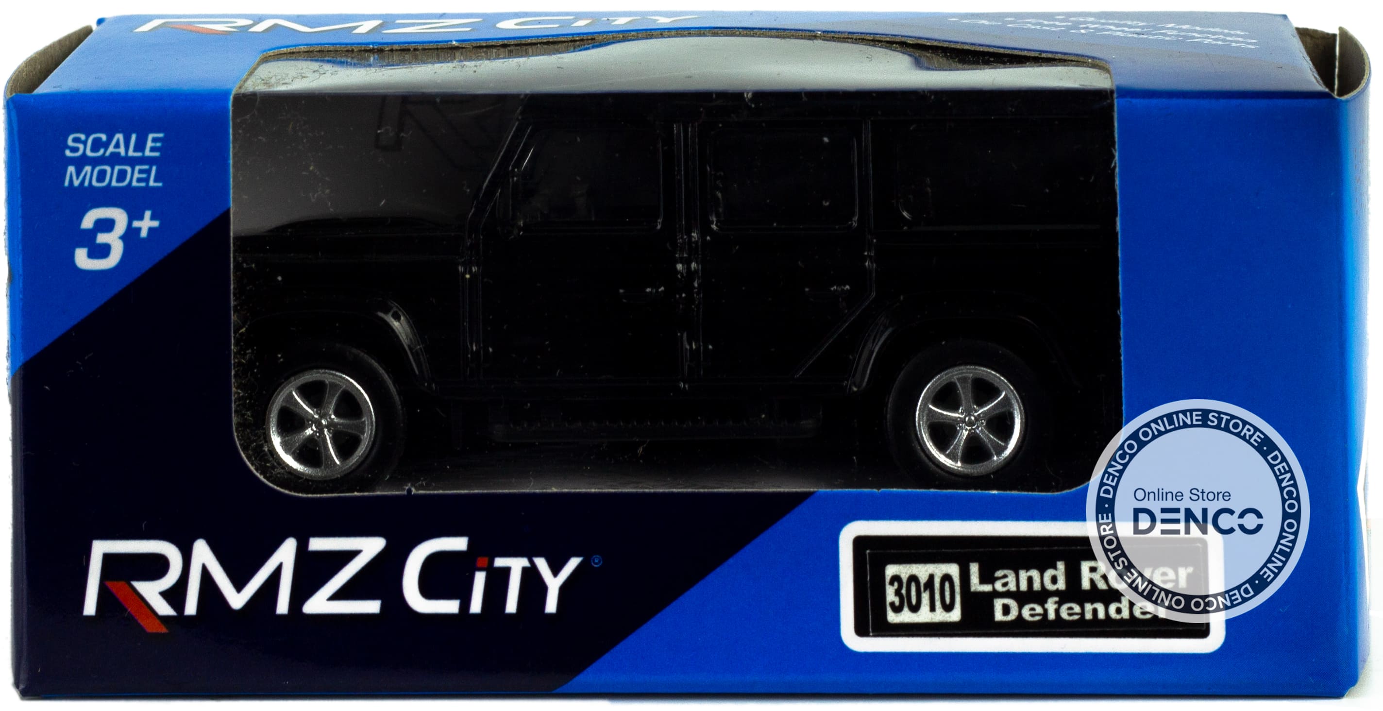 Машинка металлическая Uni-Fortune RMZ City 1:64 «Land Rover Defender» чёрный
