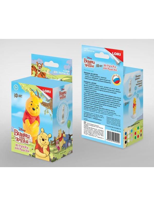 Набор для творчества LORI Игрушка-раскраска Disney &