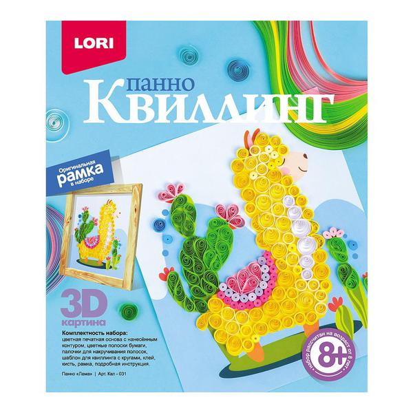 Набор для творчества LORI Квиллинг. Панно &