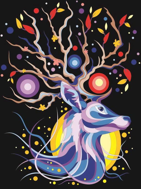 Набор для творчества LORI Картина по номерам &