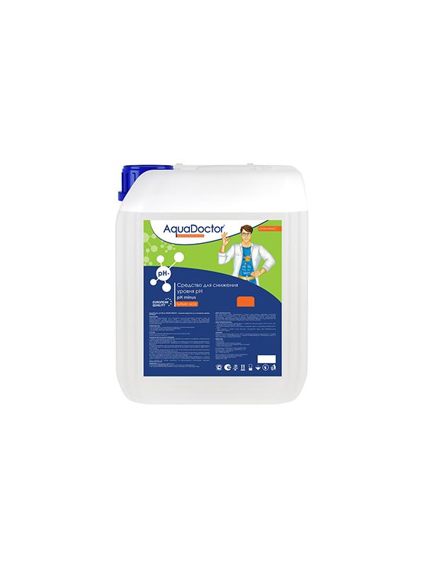 PH Минус, 20л канистра, жидкость для понижения уровня рН воды (Серная 35%) (PHML-20L)