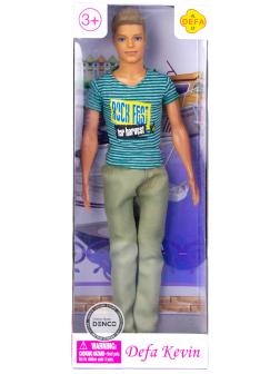 Кукла Kevin в футболке, высота 29 см, 6 видов 8372d / DEFA