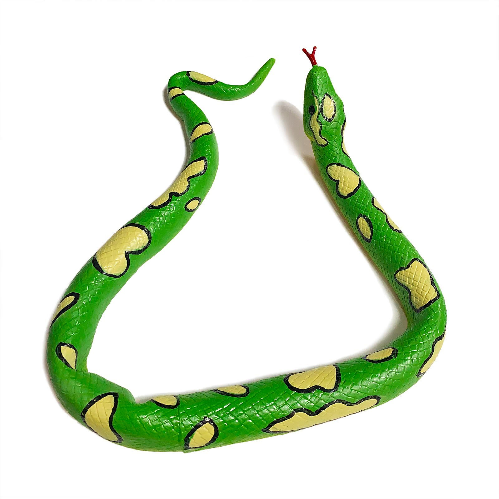 Игрушка-тянучка «Змея» 100 см., A034P / Зеленая