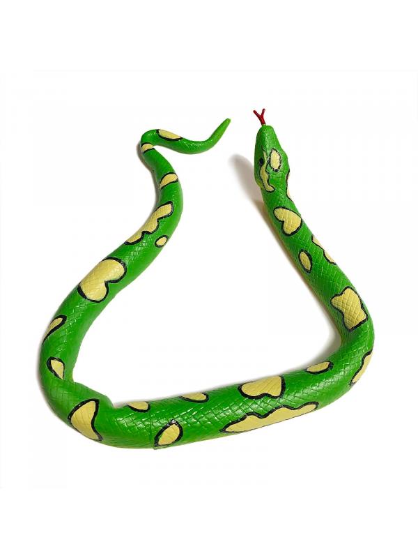 Игрушка-тянучка «Змея» 100 см., A034P / Зеленая